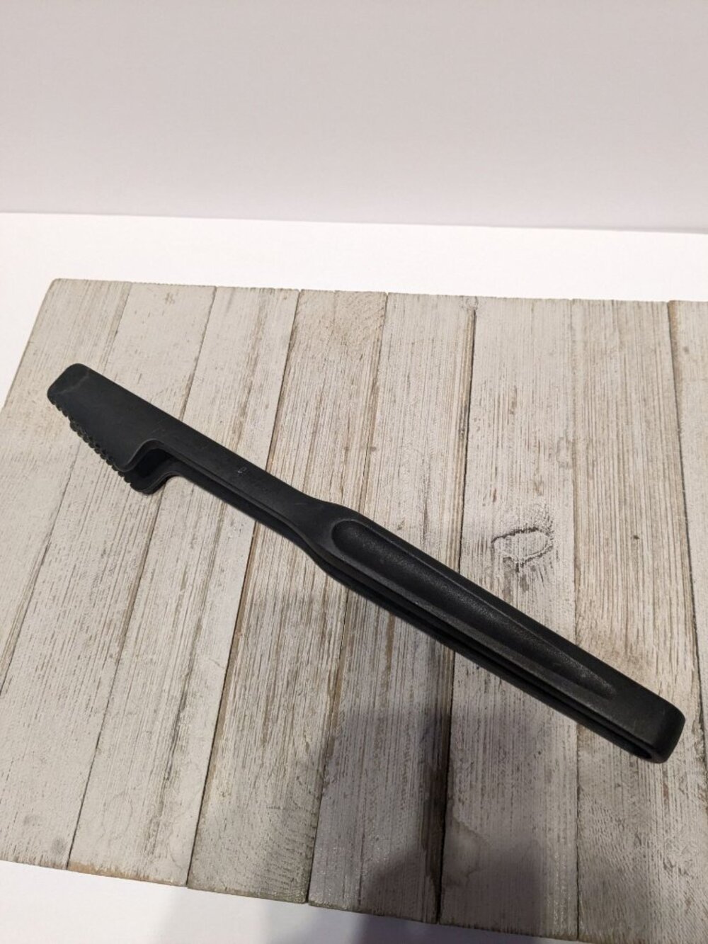 Pampered Chef Black Nylon Tongs Heat Resistant 12 1/2" Kitchen Tool